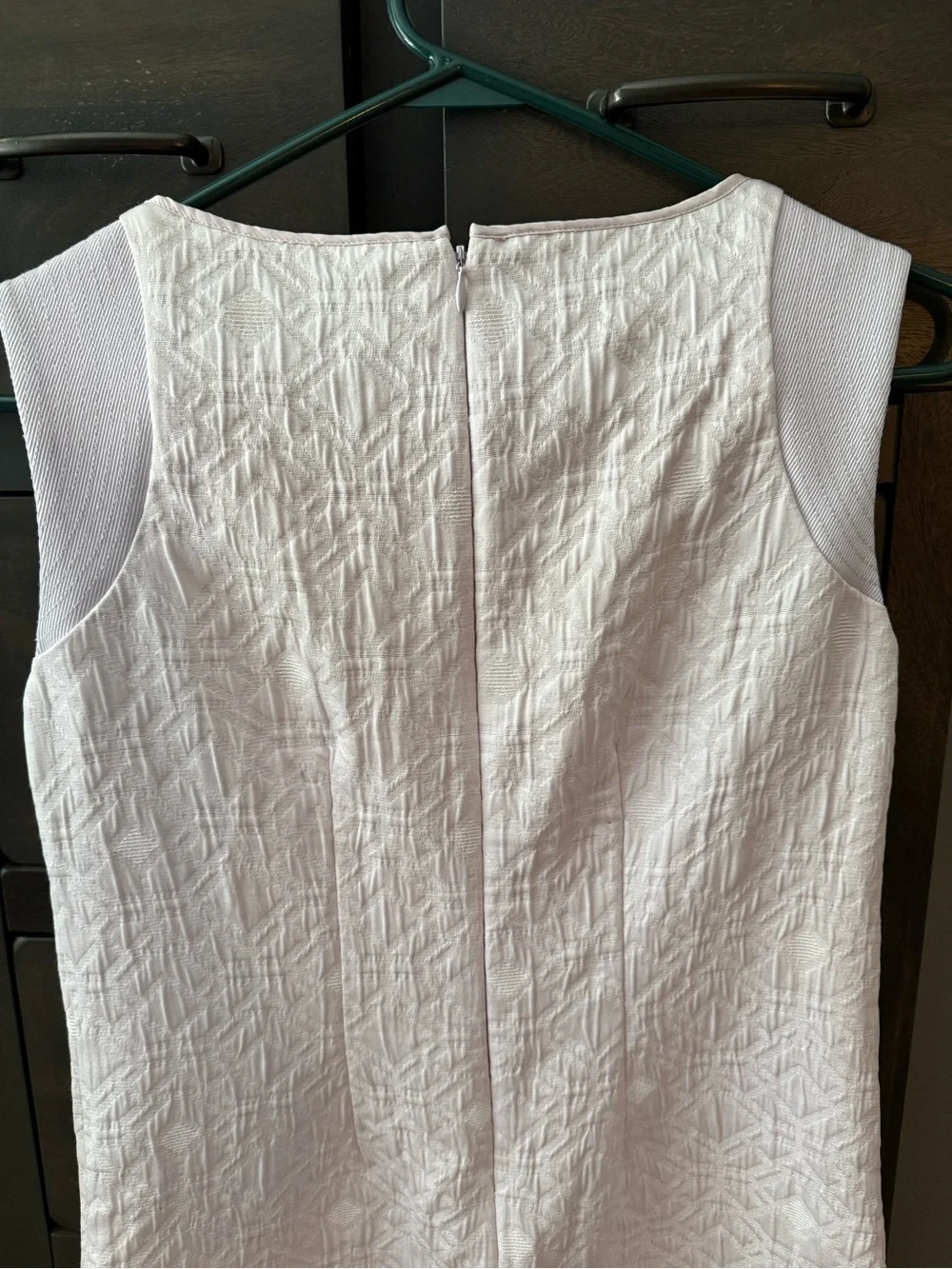 J. Crew Textured Sleeveless Mini Dress in Light Lavender